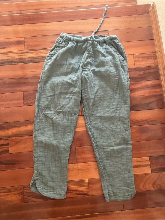 Pact Pants - Pact Olive Green Drawstring Joggers